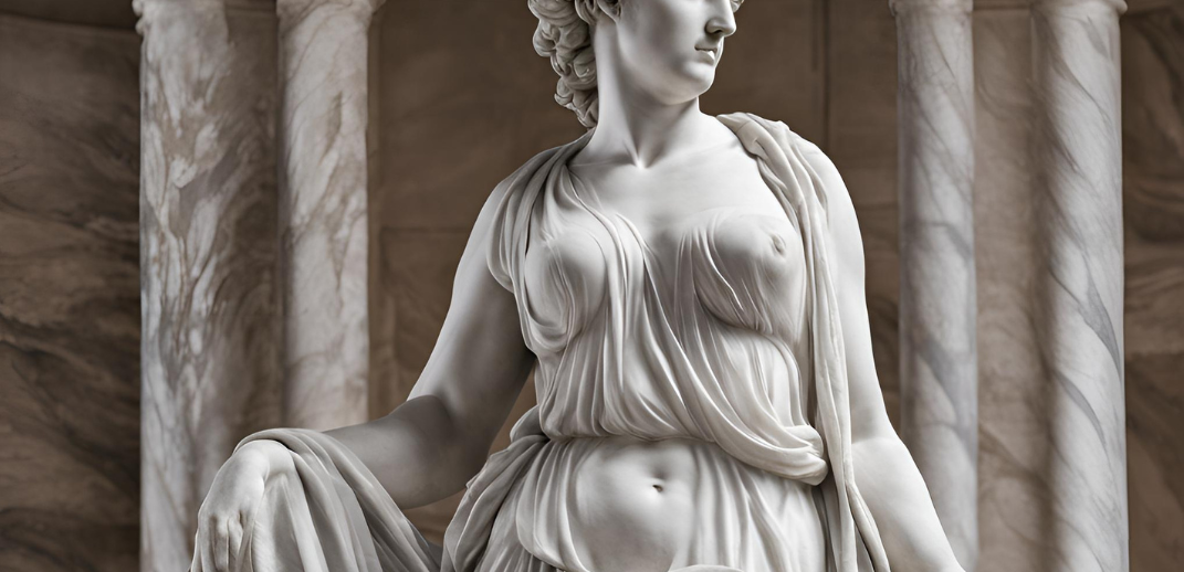 Venus statue - AI generated